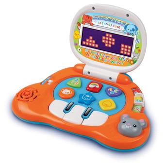VTech Baby Laptop, Colourful Kids Laptop with LCD Screen, Sound Effects,  Phrases and Songs, Learning Laptop with Animals, Shapes and Music, Kids  Computer for Roleplay, Toy Laptop for 6 Months + 